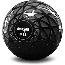 Medizinball 4.5 kg - Verbesserter Griff und Sandfüllung