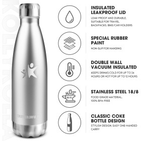 Gourde Isotherme 500 ml - Étanchéité et Isolation