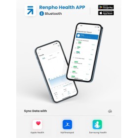 Balance Connectée Bluetooth – 13 Mesures Corporelles, Synchronisation Facile, Haute Précision, Utilisateurs Illimités