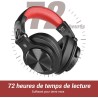 Casque Bluetooth sans Fil - 72h+ d'Autonomie, Qualité Sonore, Micro Antibruit, Port de Partage, Confort