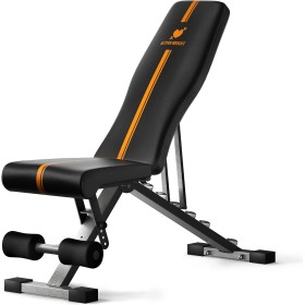 Banc de Musculation Pliable – 11 Positions Réglables, Économie d'Espace