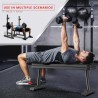 Banc de Musculation Multifonction – Robuste, Rembourrage Ergonomique, 660 kg de Capacité