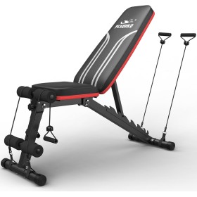 Banc de Musculation Pliable avec Inclinaison Réglable et Capacité de Charge de 700 kg