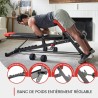 Banc de Musculation Multifonction Réglable – 7 Positions, Construction Acier, Support Haltères