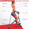 Assistance au Squat Pliable - Faible Impact, Suivi de performance, Compact