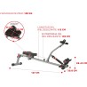 Rudergerät mit digitalem Monitor - 12 Widerstandsstufen, Ergonomisch, Kompakt, Leise, Leistungsüberwachung