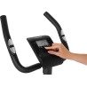 Folding Exercise Bike - 8 Resistance Levels, Multifunction Display, Bottle Holder