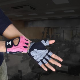 Gants de Fitness Respirants Rose - Confort Optimal pour Haltérophilie et Entraînement