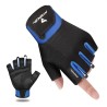 Gants de Fitness Respirants Bleu - Confort Optimal pour Haltérophilie et Entraînement