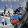 Magnetische Hometrainer - Prestatiemeting, Comfort, Vliegwiel, LCD-scherm en Vloermat