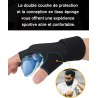 Gants de Fitness Respirants à Scratch Noir - Confort Optimal pour Haltérophilie et Entraînement