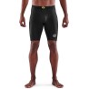 Cuissard de Compression Homme Noir - Sport et Fitness, 76% Polyamides, 24% Élasthanne