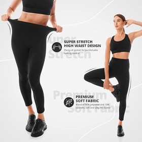 Legging de Sport Femme Taille Haute Imprimé Léopard - Confort Extensible pour Gym et Yoga