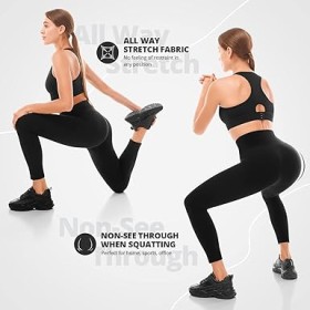 Legging de Sport Femme Taille Haute Imprimé Léopard - Confort Extensible pour Gym et Yoga