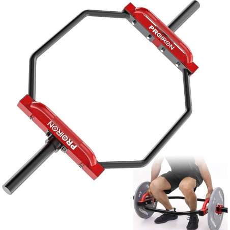 Barre Hexagonale Olympique - Trap Bar pour Soulevé de Terre et Squats