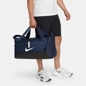 Sac de Sport Nike - Bleu, Durable avec Compartiment Sec/Humide, 50x35x15cm