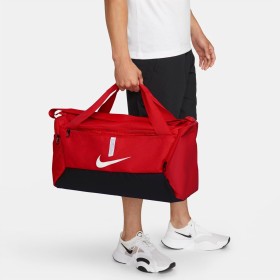 Sac de Sport Nike - Rouge, Durable avec Compartiment Sec/Humide, 50x35x15cm