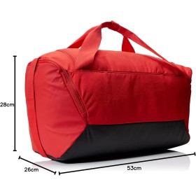 Sac de Sport Nike - Rouge, Durable avec Compartiment Sec/Humide, 50x35x15cm