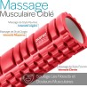 Rouleau de Massage à Picots - Massage Musculaire Profond - Portable et Résistant en Mousse