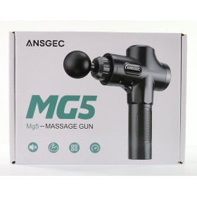 Pistolet de Massage Musculaire Puissant, 10 Têtes, 30 Vitesses Réglables et Écran Tactile LCD