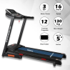 Tapis de Course Pliable 16km/h, Inclinaison Automatique, MP3, 12 Programmes