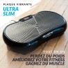 Plaque Vibrante - Vibrations Silencieuses, Bluetooth, et 180 Niveaux de Vitesse