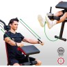 Banc de Musculation Multifonctionnel - Réglable, Rembourré, Entraînement Complet