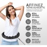 Cerceau Hula Hoop Fitness avec Massage - Taille Ajustable et Silencieux