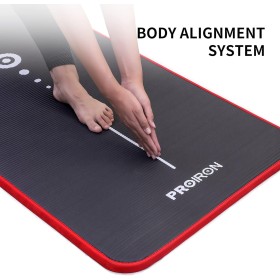 Tapis de Pilates Antidérapant, Durable et Polyvalent