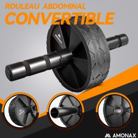 Roue Abdominale Convertible - Differents Modes, Support Ajustable, Haute Qualité