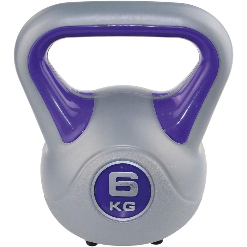 Kettlebell de Musculation 6kg - Idéal pour Débutants et Sportifs Confirmés