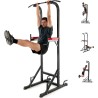 Tour de Musculation Multifonctionnelle - Barre de Traction, Dip Station, Stable et Confortable