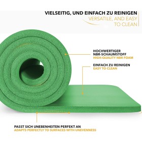 Tapis de Fitness - Confort Premium pour Yoga, Pilates et Sports Divers