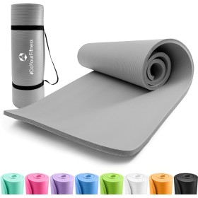 Natte d'Exercice Fitness - Tapis de Yoga Polyvalent et Confortable