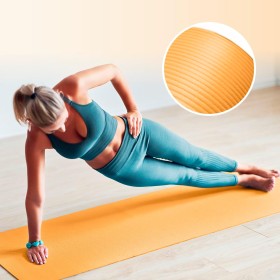 Natte d'Exercice Fitness - Tapis de Yoga Antidérapant et Confortable